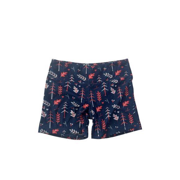 I Am Becoming IAB MFG No Ride Womens Medium 8 Pull On Shorts Crossfit Blue #5440 - Picture 4 of 14